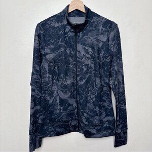 Lole Womens Medium Camo Track Active Jacket